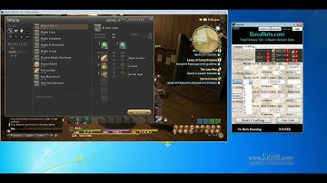 FFXIV ARR Crafting Bot