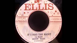 Watch Alton Ellis If I Had The Right video