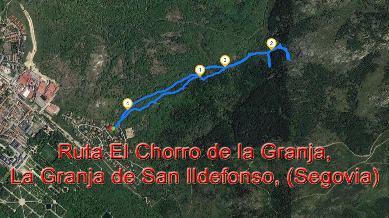 Ruta El Chorro de la Granja (La Granja, Segovia) YouTube