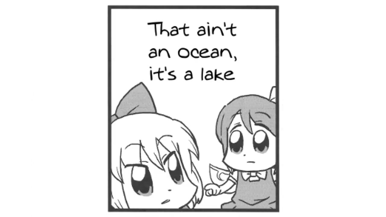 The Appearance of the UMA Yoshi at Fairy Lake by bkub - Touhou Comic Dub Short