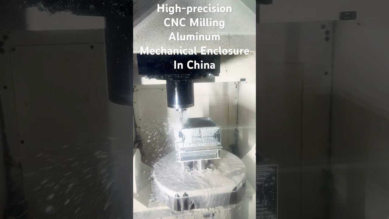 High-precision CNC Milling Aluminum Mechanical Enclosure in China - Chinese Custom Machining Factory