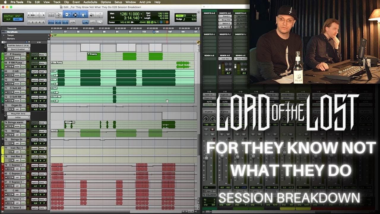 LORD OF THE LOST - For They Know Not What They Do (Session Breakdown) | Napalm Records