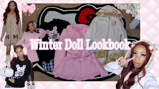 Winter Doll Lookbook- 6 dolly outfits perfect for winter