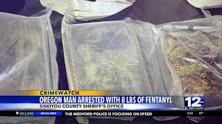 Oregon man arrested in Siskiyou County on fentanyl, firearm charges