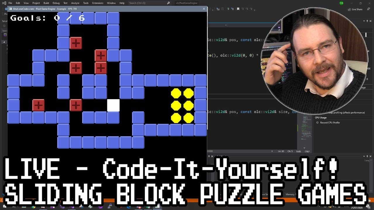 Sliding Block Puzzle Game