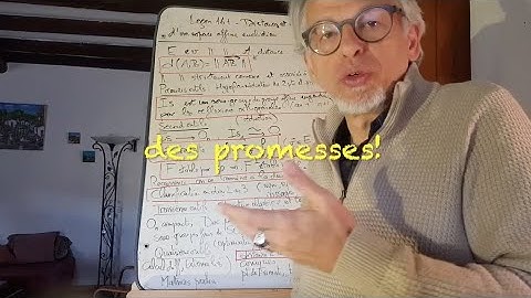 Leçon 161- Espace vectoriel et  espace affine euclidien- Distances et isométries-1