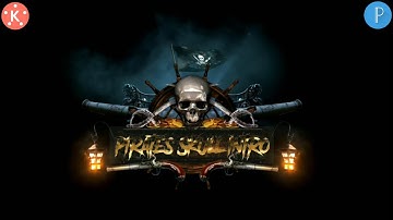 Cool Pirates Skull Intro on Android|Kinemaster and PixelLab Editing Point