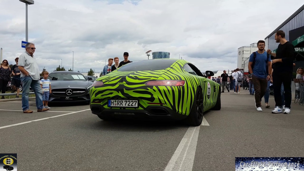 50 Years Mercedes-AMG, more 500 Cars meets Motorworld Böblingen, World's largest AMG hit