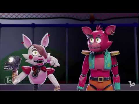 MANGLE & FOXY ARRIVES AT PIZZA PLEX! l By: Lipse l fnaf sb animation