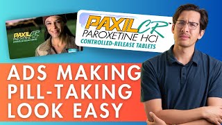 Paxil Ads: Making Pill-Taking Look Easy #paxil #pharmamarketing