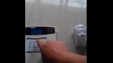 GSM alarm system, How to program sensors, magnets, outdoor siren, smoke detector and fobs.