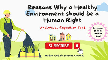 Exposition text | Why a Healthy Environment should be a Human Right