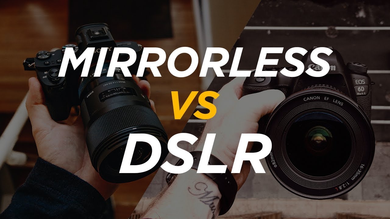 MIRRORLESS vs DSLR | QUAL É A MELHOR PRA VOCÊ? - YouTube