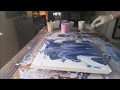 Acrylic Fluid Pouring Another Technique