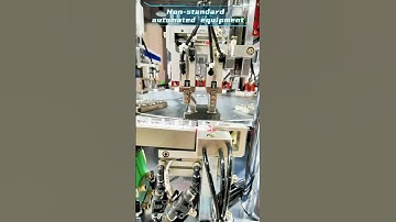 Customized Efficiency: Non-Standard Automatic Assembly Equipment in Action   #machine #robot