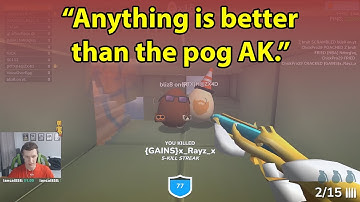 Why do gun skins have to speak? | Shell Shockers Stream Highlights