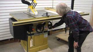 SOLD--Used Powermatic Model 66 3HP Table saw US0171