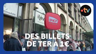 TER tickets on sale for 1 euro: 200,000 tickets available in Hauts-de-France