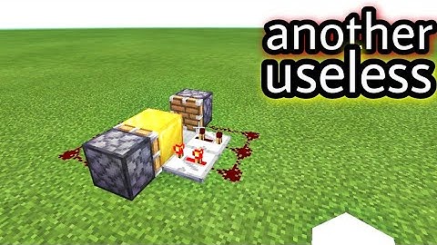 Minecraft~How To Make a another useless machine in Minecraft PE | Sr Gaming |