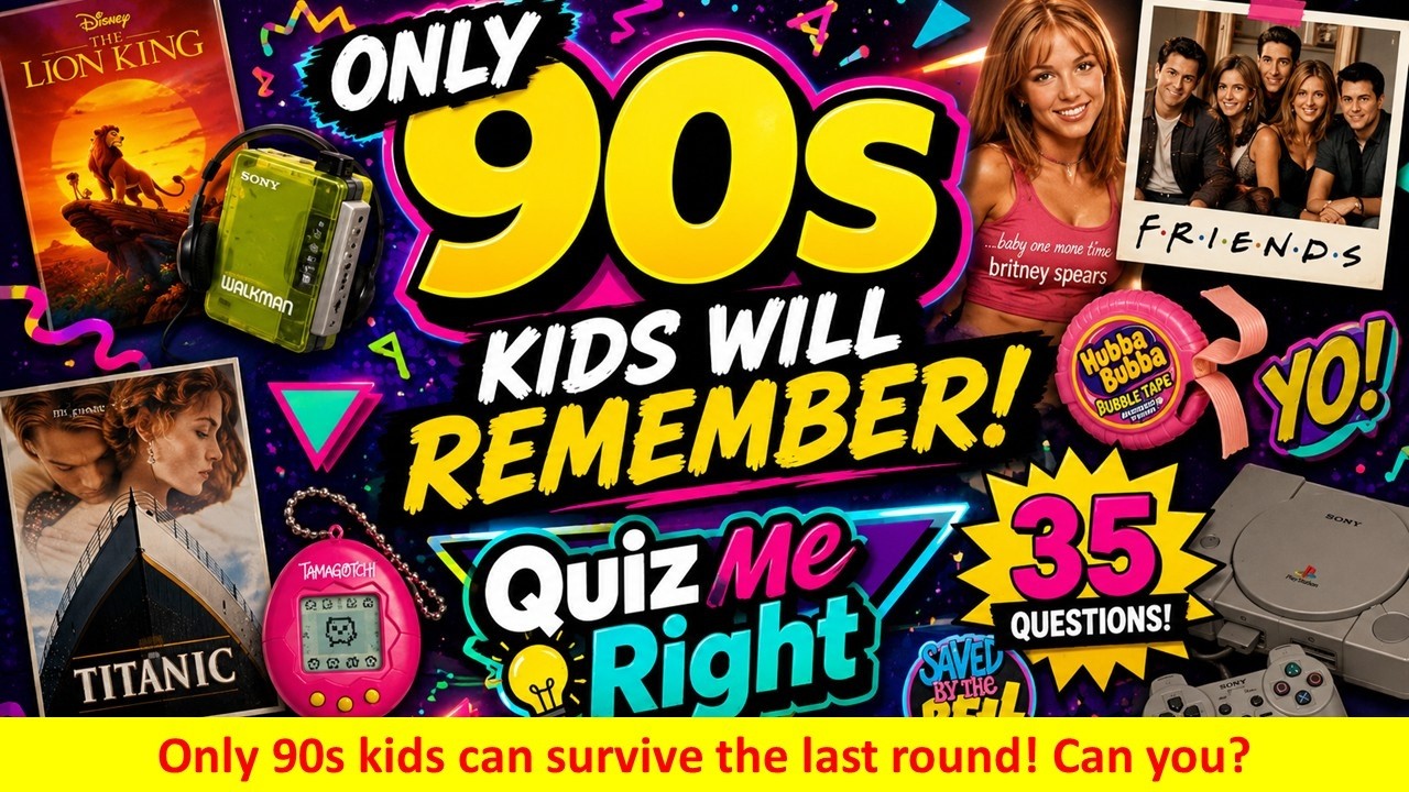 Only 90s Kids Can Remember These! 🧠📺 | Ultimate Nostalgia Quiz ...