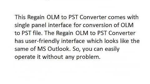 How to Convert OLM file to PST file?