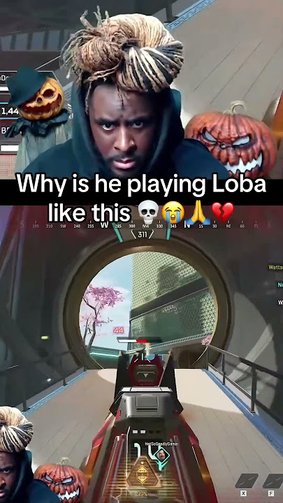 Why is he playing loba like this 💀💀💀