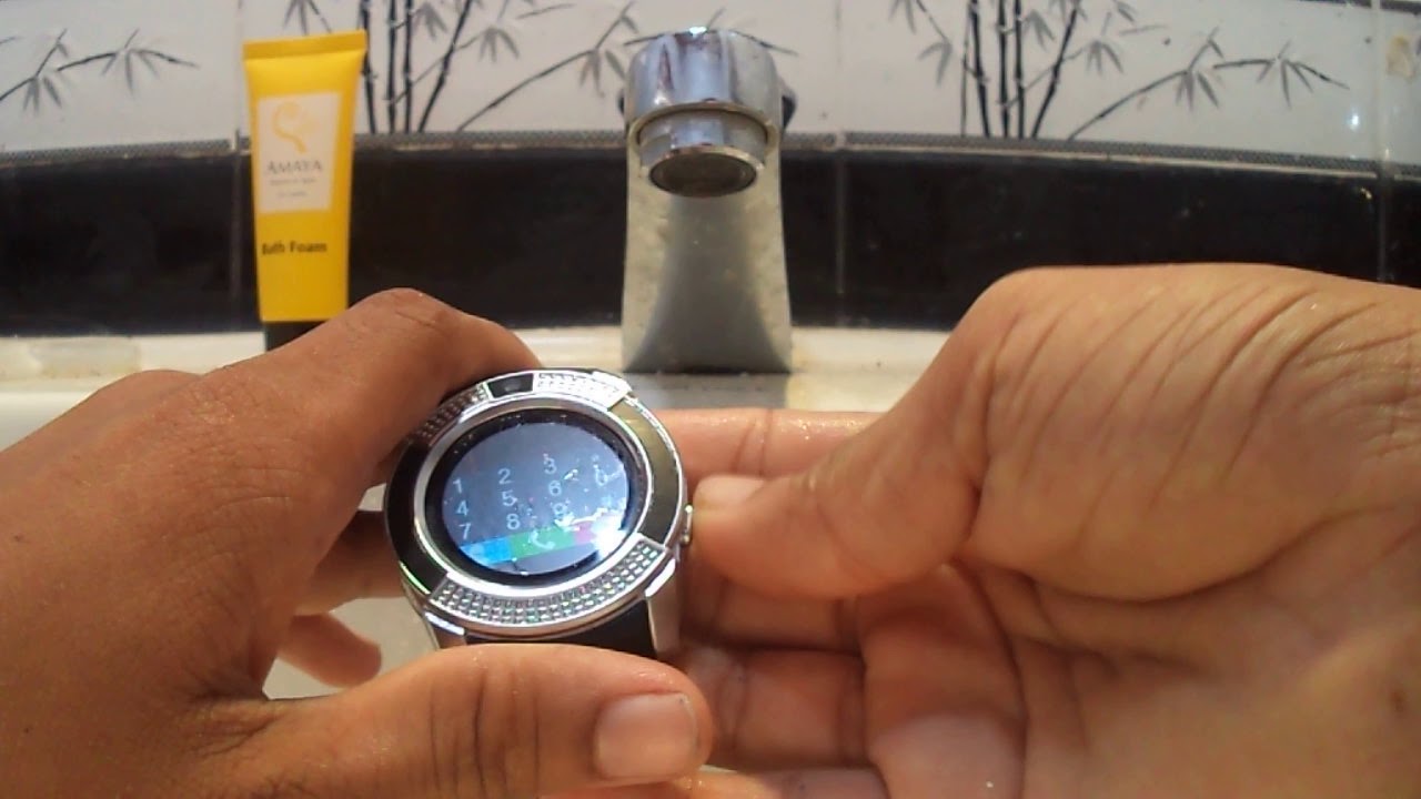 v8 smart watch waterproof