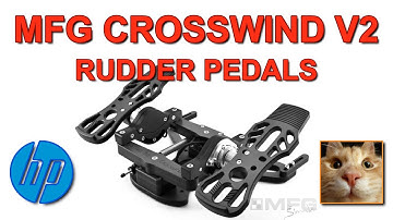 MFG Crosswind V2 rudder pedals - setup & review
