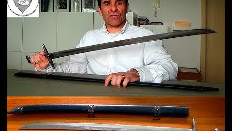 Early shamshir saber made by Ostad Hossein Farajian