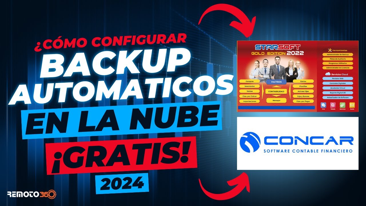 STARSOFT - CONCAR ️ APRENDE a Configurar BACKUPS en la NUBE de forma ...