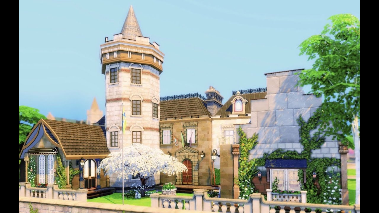 Activity Center (NOCC)| The Sims 4 | NO CC | speed build - YouTube