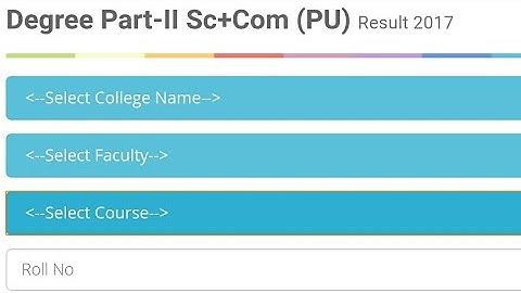 Purnea University पार्ट 2 का रिजल्ट किस प्रकार चेक करे ? Latest 👥 Samrat Sir