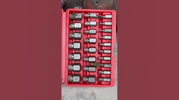 Damaged screw extractors, also known as bolt extractors or easy-outs #tools#shortsfeed#hardwaretools