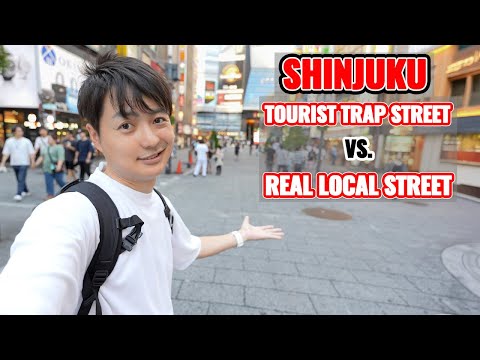 Shinjuku Tourist Street vs Local Backstreets, Safe Travel Tips in Kabukicho. Ep.593
