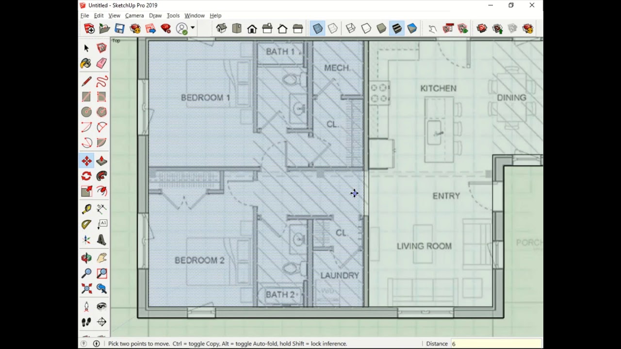 Floor Plans With Sketchup - YouTube