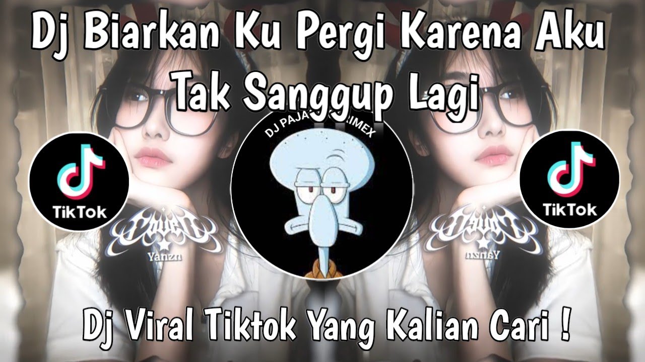 DJ BIARKAN KU PERGI KARENA AKU TAK SANGGUP LAGI | DJ TAK SANGGUP LAGI VIRAL TIKTOK TERBARU 2025 !