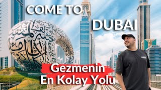 Abu Dabi'den Dubai'ye Nasıl Gidilir ? | Dubai Gezilecek Yerler | Museum Of The Future | Dubai Vlog