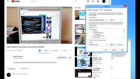 WSOD Videos 2 vs Windows 8 Logon Sound has BSOD