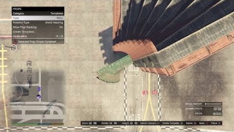 How to build a SPIRAL ON RAMP for wallrides (GTA CREATOR TUTORIAL)