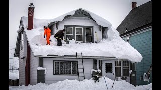 Очищайте крышу от снега вовремя