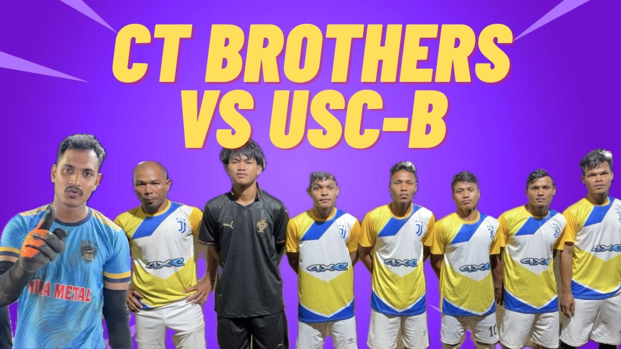 CT Brothers 🆚 USC-B | Second-Half Goals Seal the Victory | Birdline 7s A Side Night Football