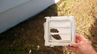 Home Depot Plastic Clothes Dryer Vent Replacement