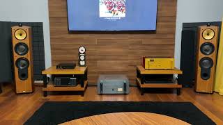Тест clone Krell KSA 50 mk II, настроен в класс А. B&W 803 nautilus Singxer SDA - 2