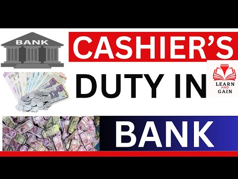 Cashier duty in