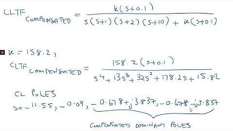 ROOT LOCUS DESIGN PI COMPENSATOR PART 4