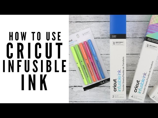 Everything you NEED to Know About Cricut Infusible Ink