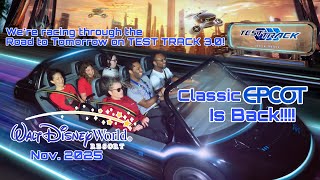 TEST TRACK 3.0 IS AMAZING!!! First Ride POV | EPCOT Nov. 2025