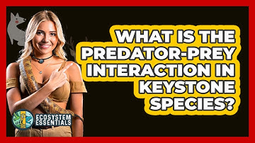 What Is The Predator-prey Interaction In Keystone Species? - Ecosystem Essentials