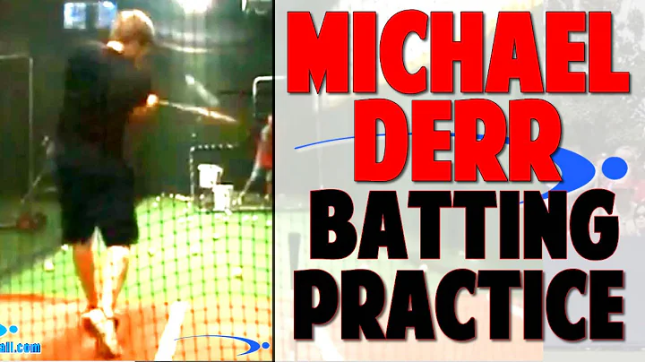 Michael Derr Batting Practice (Pro Speed Baseball)