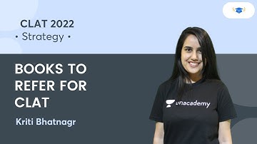 BOOKS TO REFER FOR CLAT l Strategy Session l CLAT 2022 l Kriti Bhatnagar